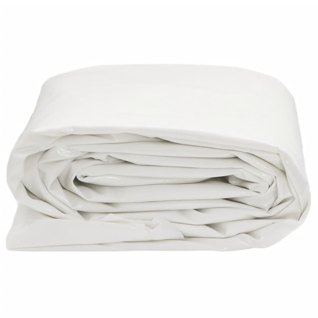 vidaXL Bâche blanc 3x3 m 650 g/m²