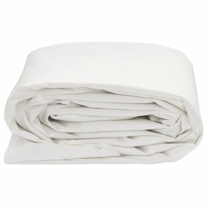 vidaXL Bâche blanc 3x3 m 650 g/m²