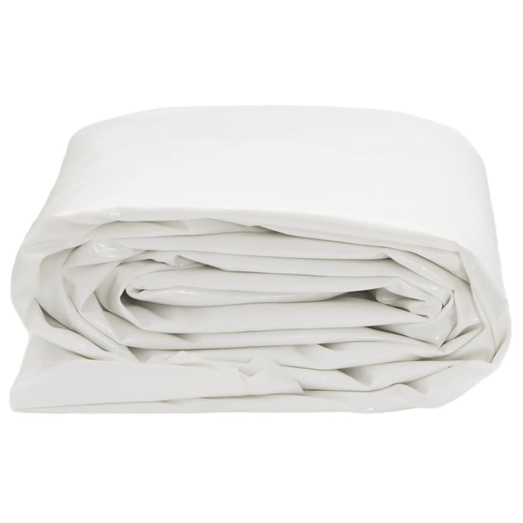 vidaXL Bâche blanc 4x7 m 650 g/m²