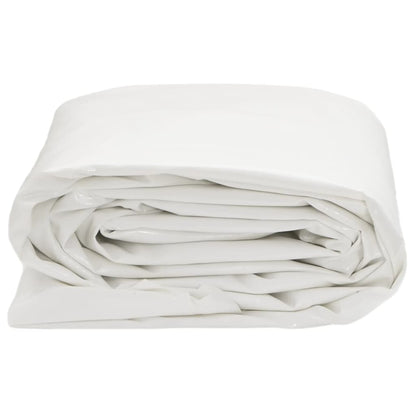 vidaXL Bâche blanc 4x7 m 650 g/m²