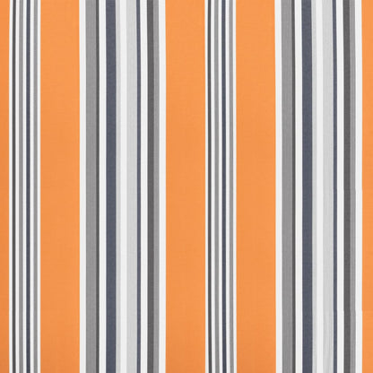vidaXL Tissu de remplacement pour auvent rayures multicolores 3,5x2,5m