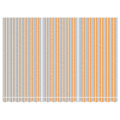 vidaXL Tissu de remplacement pour auvent rayures multicolores 4,5x3 m