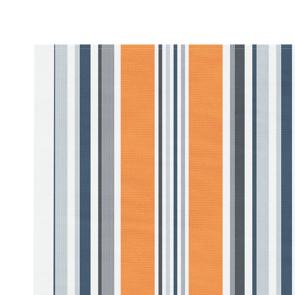 vidaXL Tissu de remplacement pour auvent rayures multicolores 4,5x3 m