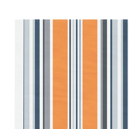 vidaXL Tissu de remplacement pour auvent rayures multicolores 4,5x3 m