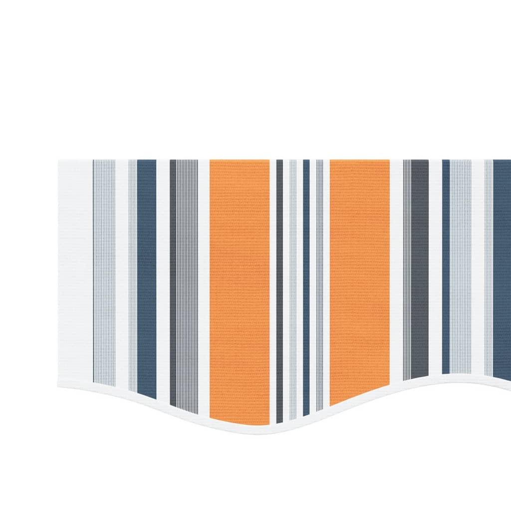 vidaXL Tissu de remplacement pour auvent rayures multicolores 4,5x3 m