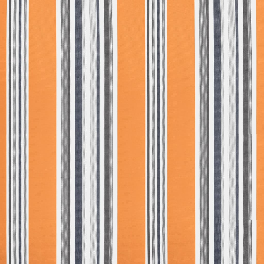vidaXL Tissu de remplacement pour auvent rayures multicolores 4,5x3 m