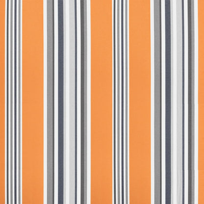 vidaXL Tissu de remplacement pour auvent rayures multicolores 4,5x3 m