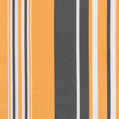 vidaXL Tissu de remplacement pour auvent rayures multicolores 4x3,5 m