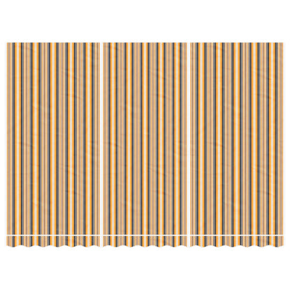 vidaXL Tissu de remplacement pour auvent rayures multicolores 4,5x3 m