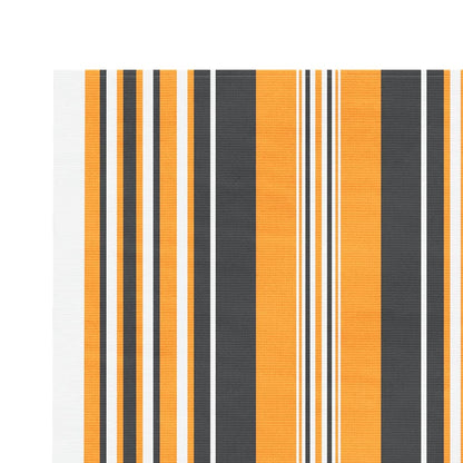 vidaXL Tissu de remplacement pour auvent rayures multicolores 4,5x3 m