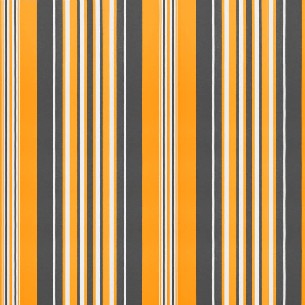 vidaXL Tissu de remplacement pour auvent rayures multicolores 4,5x3 m