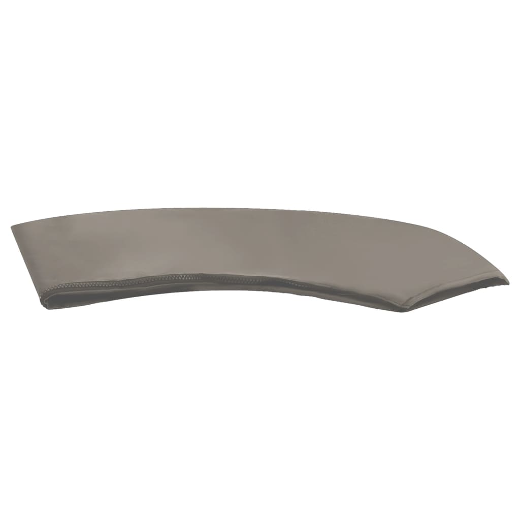 vidaXL Auvent bimini à 2 arceaux gris 148,5x133x104 cm