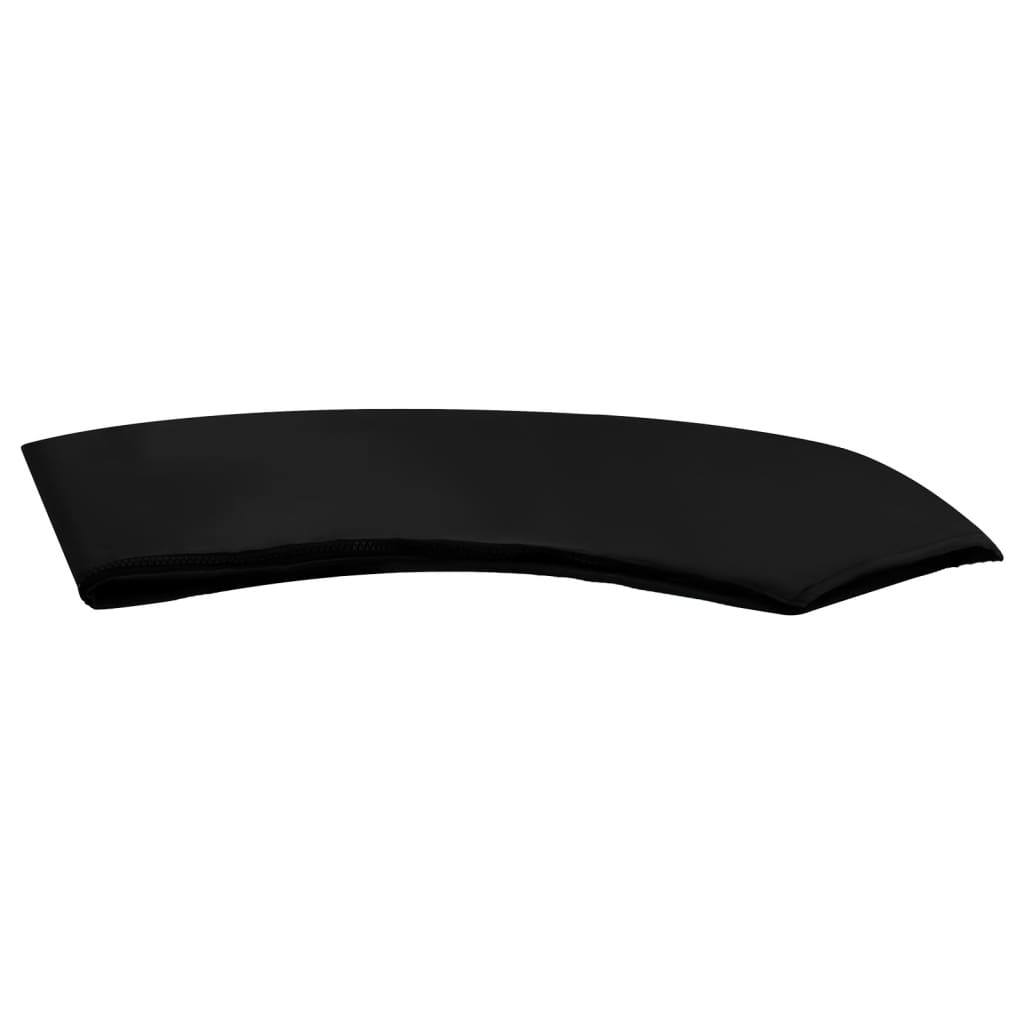 vidaXL Auvent bimini à 2 arceaux noir 179x156x93 cm