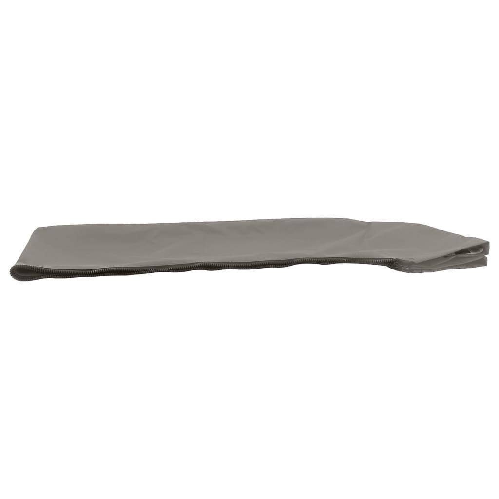 vidaXL Auvent bimini à 3 arceaux gris 183x152x133 cm
