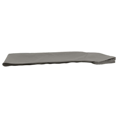 vidaXL Auvent bimini à 3 arceaux gris 184x189x135 cm