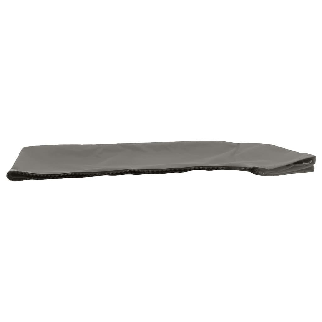 vidaXL Auvent bimini à 4 arceaux gris 236x228x127 cm