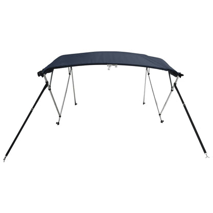 vidaXL Toit bimini à 3 arceaux parois en maille 183x(170-182)x137 cm