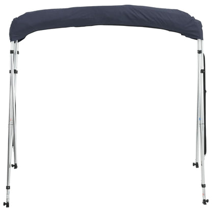vidaXL Toit bimini à 3 arceaux parois en maille 183x(170-182)x137 cm