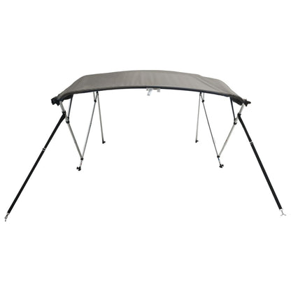vidaXL Toit bimini à 3 arceaux parois en maille 183x(170-182)x137 cm
