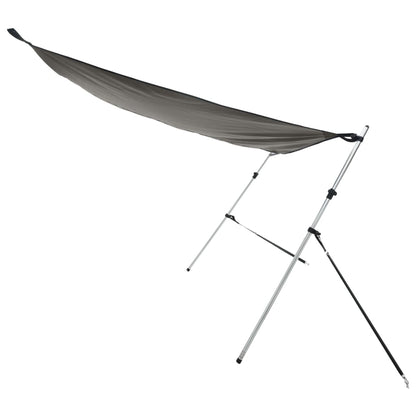 vidaXL Extension d'ombrage T-Top anthracite 174x205x(115-194) cm