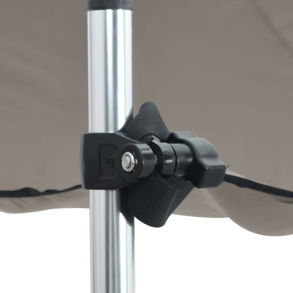 vidaXL Extension d'ombrage T-Top anthracite 174x205x(115-194) cm