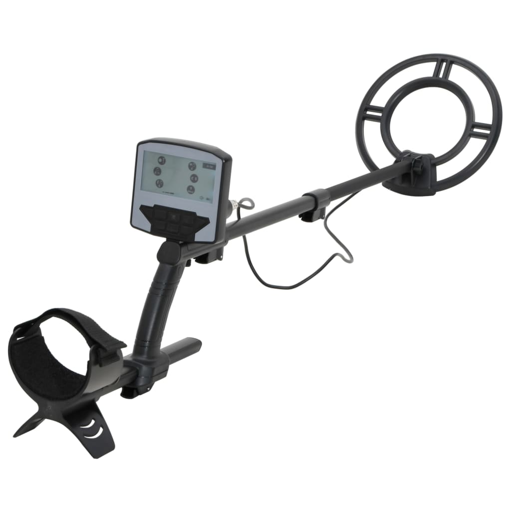 vidaXL Détecteur métaux réglage automatique profondeur recherche 18 cm