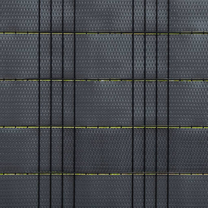 vidaXL Paravents de balcon 10 pcs anthracite 255x19 cm résine tressée