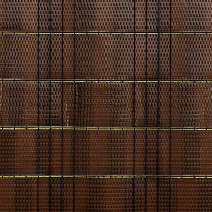 vidaXL Paravents de balcon 10pcs marron et noir 255x19cm résine tressé