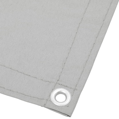 vidaXL Écran de balcon gris clair 120x400 cm 100% polyester oxford