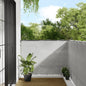 vidaXL Écran de balcon gris clair 120x400 cm 100% polyester oxford