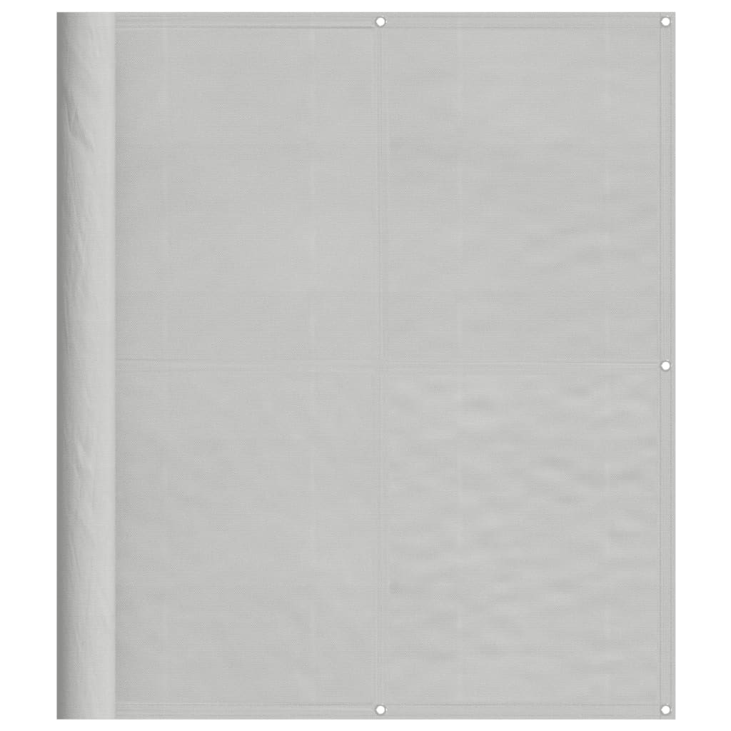 vidaXL Écran de balcon gris clair 120x500 cm 100% polyester oxford