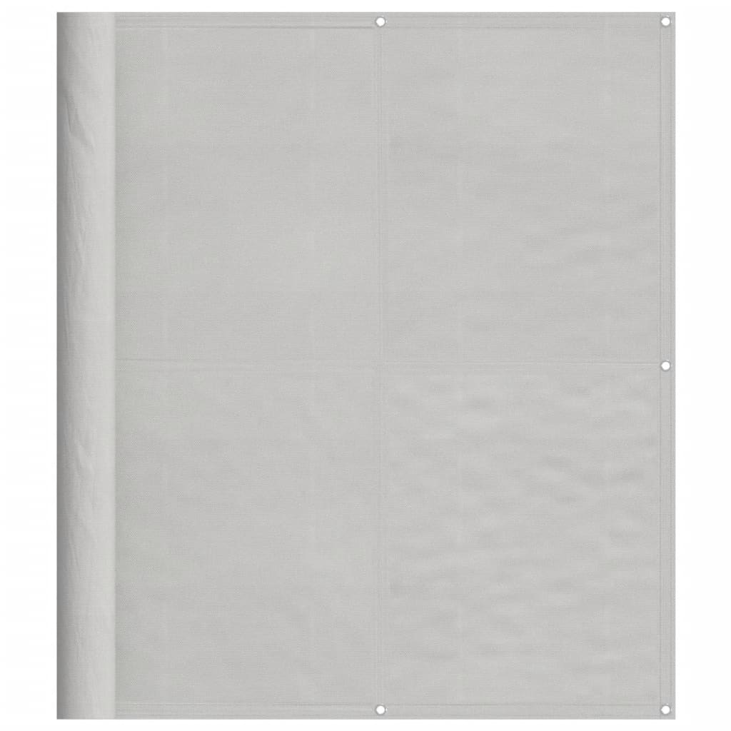 vidaXL Écran de balcon gris clair 120x600 cm 100% polyester oxford