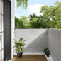 vidaXL Écran de balcon gris clair 120x600 cm 100% polyester oxford