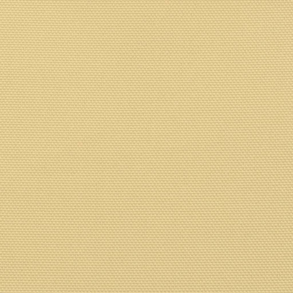 vidaXL Écran de balcon sable 120x600 cm 100% polyester oxford
