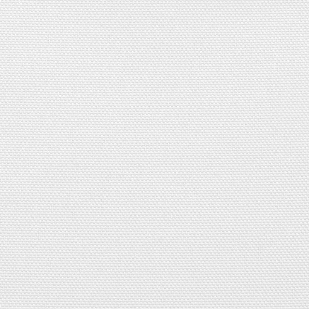 vidaXL Écran de balcon blanc 120x800 cm 100% polyester oxford