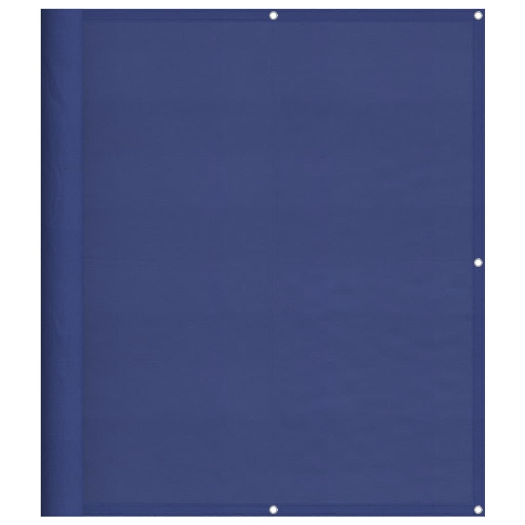 vidaXL Écran de balcon bleu 120x700 cm 100% polyester oxford