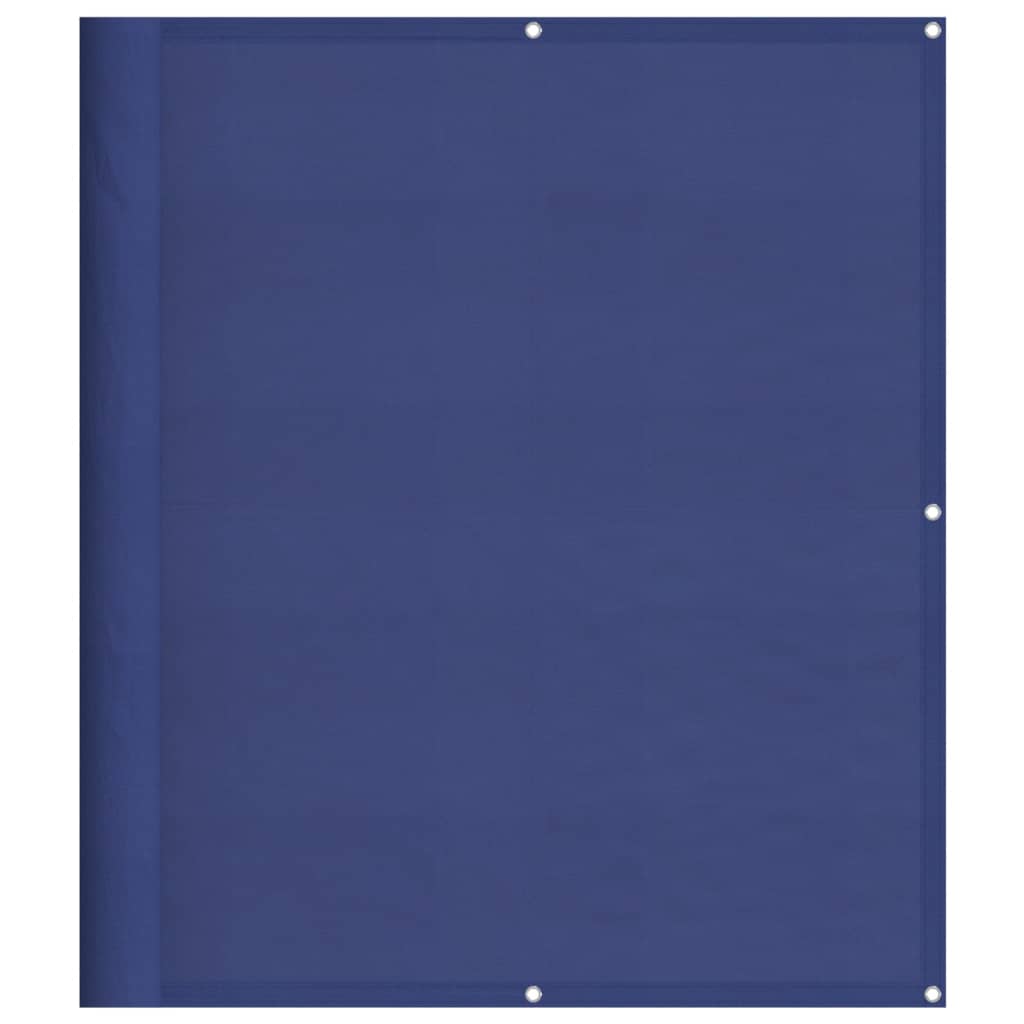 vidaXL Écran de balcon bleu 120x800 cm 100% polyester oxford