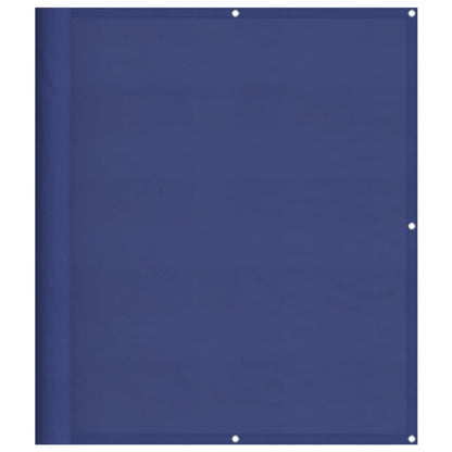 vidaXL Écran de balcon bleu 120x800 cm 100% polyester oxford