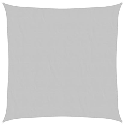 vidaXL Voile d'ombrage gris clair 3,6x3,6 m 100% polyester oxford