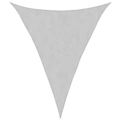 vidaXL Voile d'ombrage gris clair 3x4x4 m 100% polyester oxford