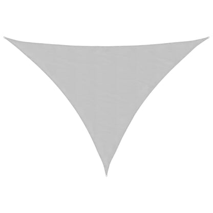 vidaXL Voile d'ombrage gris clair 4x4x5,8 m 100% polyester oxford
