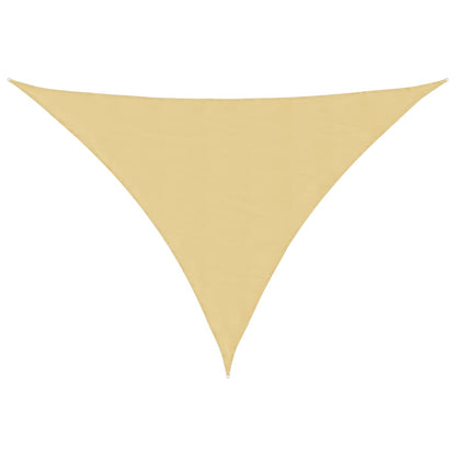 vidaXL Voile d'ombrage sable 4x4x5,8 m 100 % polyester oxford