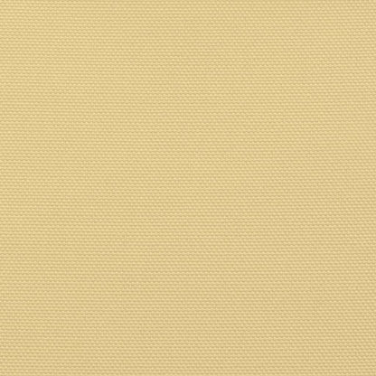 vidaXL Voile d'ombrage sable 4x4x5,8 m 100 % polyester oxford