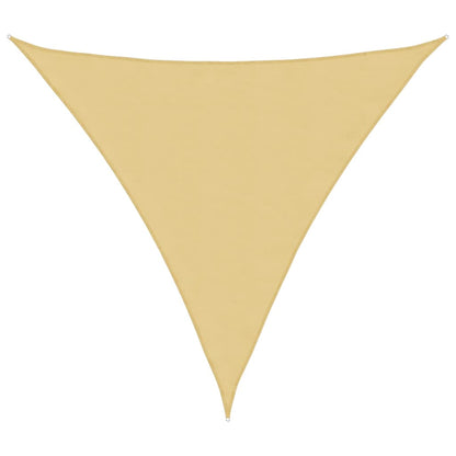 vidaXL Voile d'ombrage sable 4,5x4,5x4,5 m 100 % polyester oxford