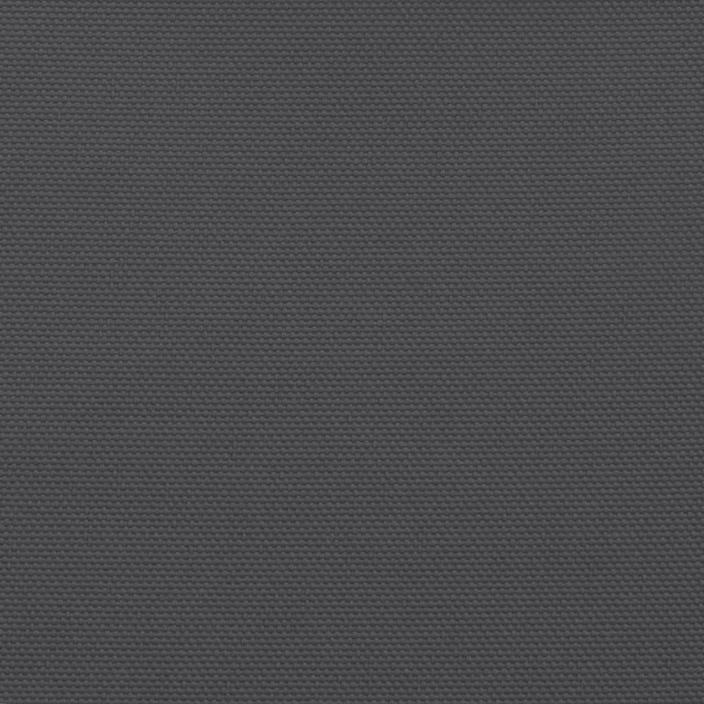 vidaXL Voile d'ombrage anthracite 2x2x2 m 100 % polyester oxford