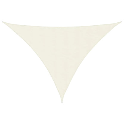 vidaXL Voile d'ombrage crème 7x5x5 m 100 % polyester oxford