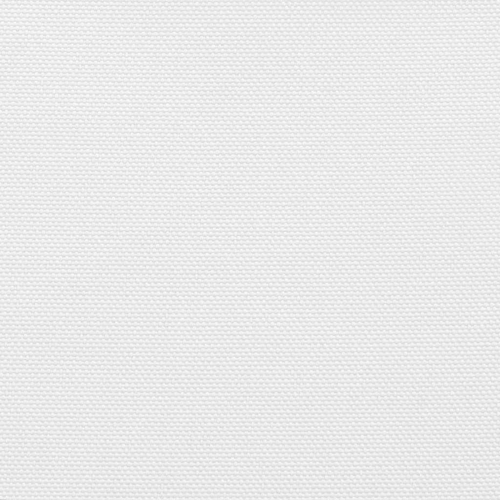 vidaXL Voile d'ombrage blanc 7x5x5 m 100 % polyester oxford