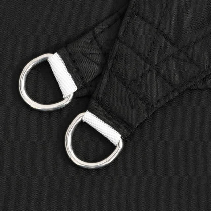 vidaXL Voile d'ombrage noir 7x5x5 m 100 % polyester oxford
