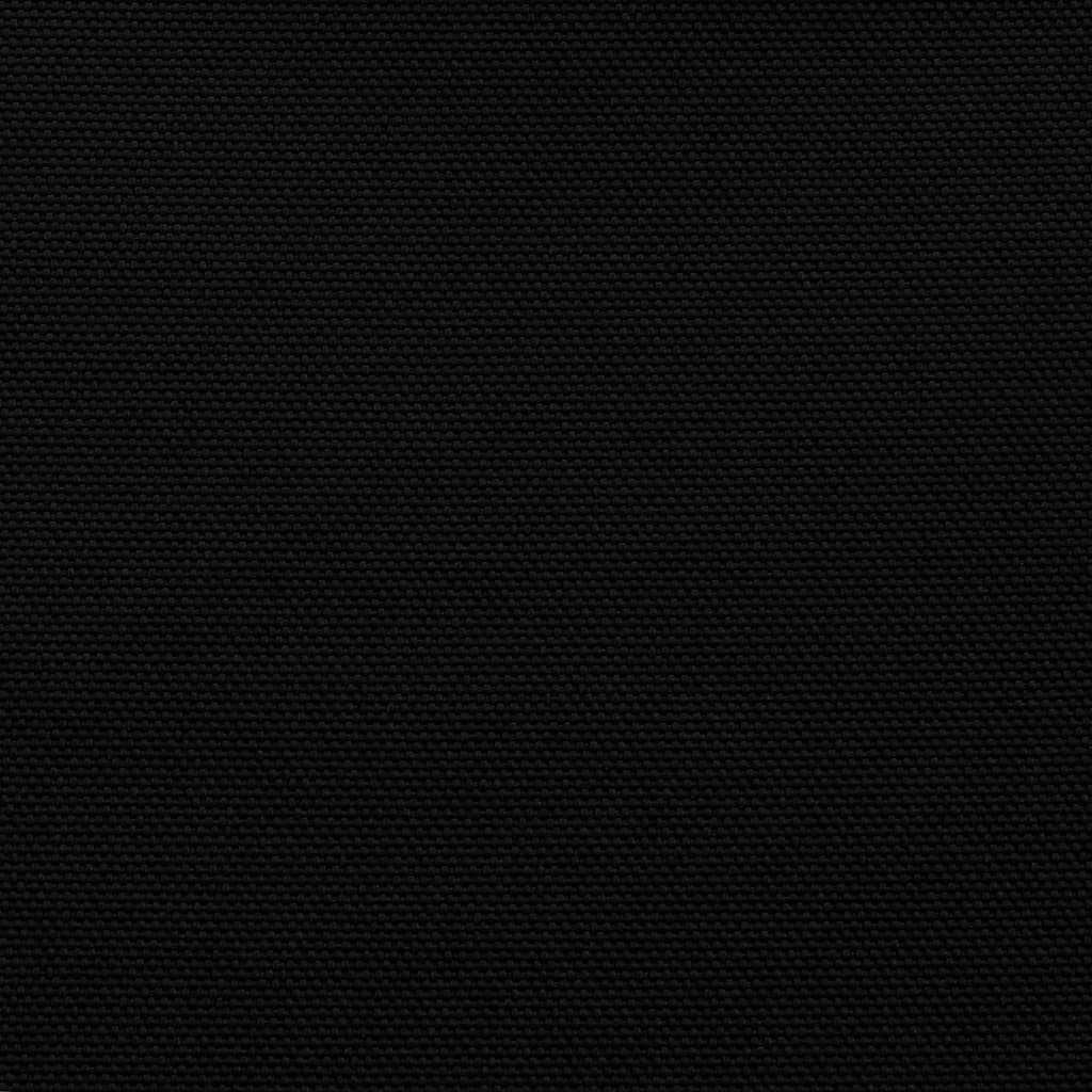 vidaXL Voile d'ombrage noir 7x5x5 m 100 % polyester oxford