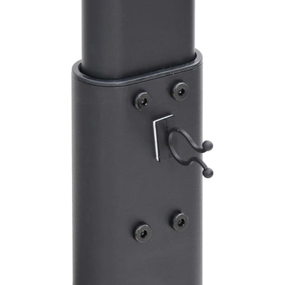 vidaXL Meuble TV d'angle 2 niveaux pour 32-65 pouces noir